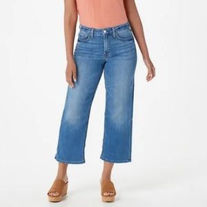 Jen7 by 7 for All Mankind Cropped Wide Leg in La Quinta